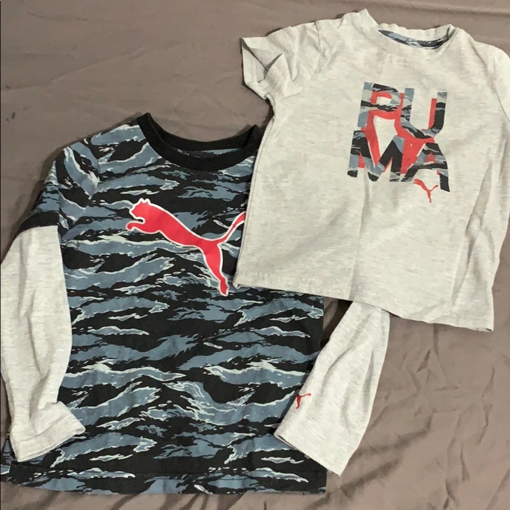 Two puma shirts